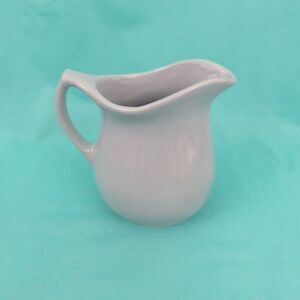 Roseville Medium Gray Pitcher RRP Co 6 3/4 Inch High 40 Ounce Vintage Water Jug